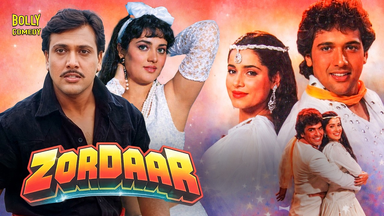 Zordaar | Hindi Full Movie | Govinda, Aditya Pancholi, Mandakini, Neelam | Action Drama