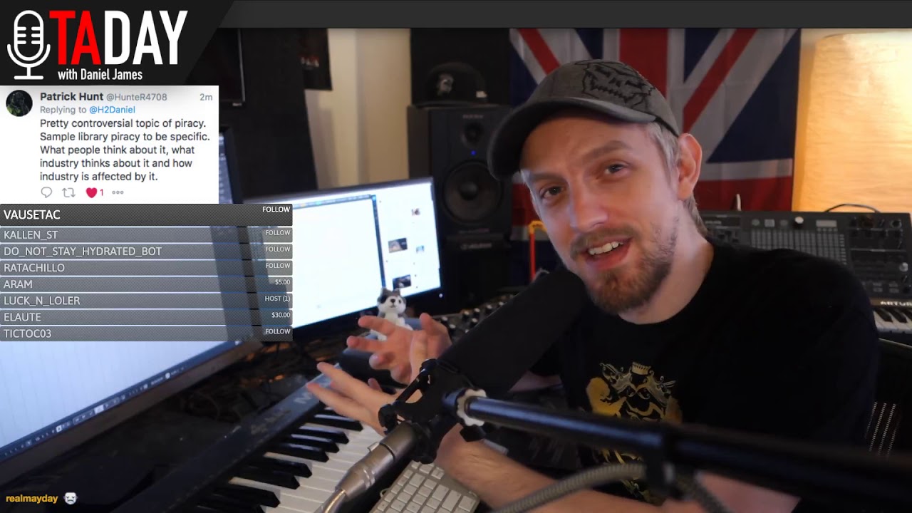 TADAY #3 - Composer Talk Radio - PIRACY, how is it damaging our industry, is it ever justified?