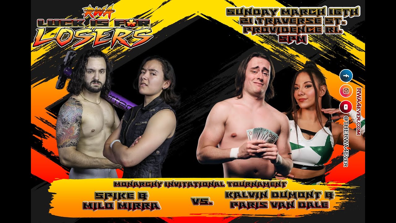 RWA Luck is for Losers - Spike & Milo Mirra vs Kalvin Dumont & Paris Van Dale
