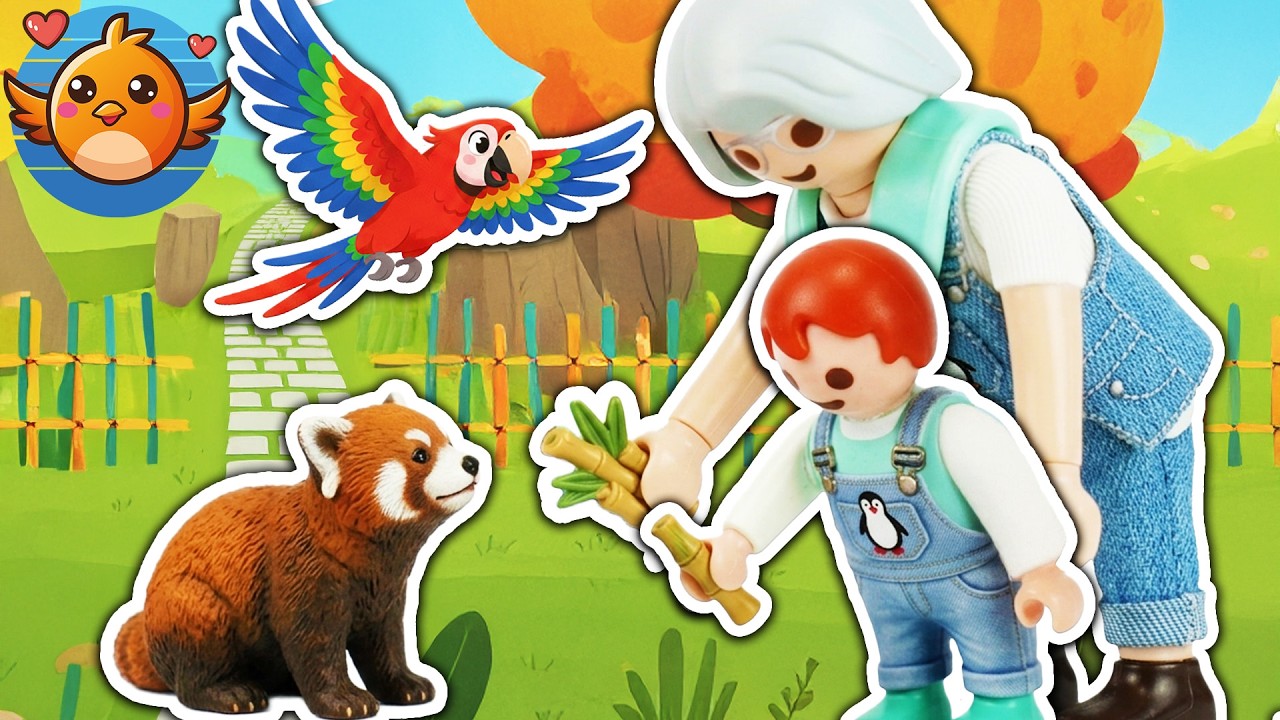 Oma & Emma als TIERPFLEGER?! Das Zoo Geheimnis - Teil 3 | Familie Vogel | Playmobil Film Deutsch