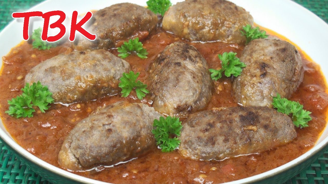 Soutzoukakia / Izmir Köfte Recipe - Titli's Busy Kitchen