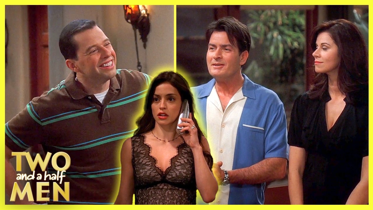 Supercut: The Harpers Put Women on Display | Two and a Half Men