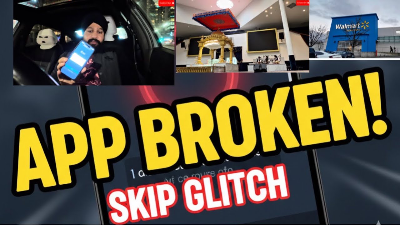 Technical issue (Skip The Dishes ) App nu Pya Daura