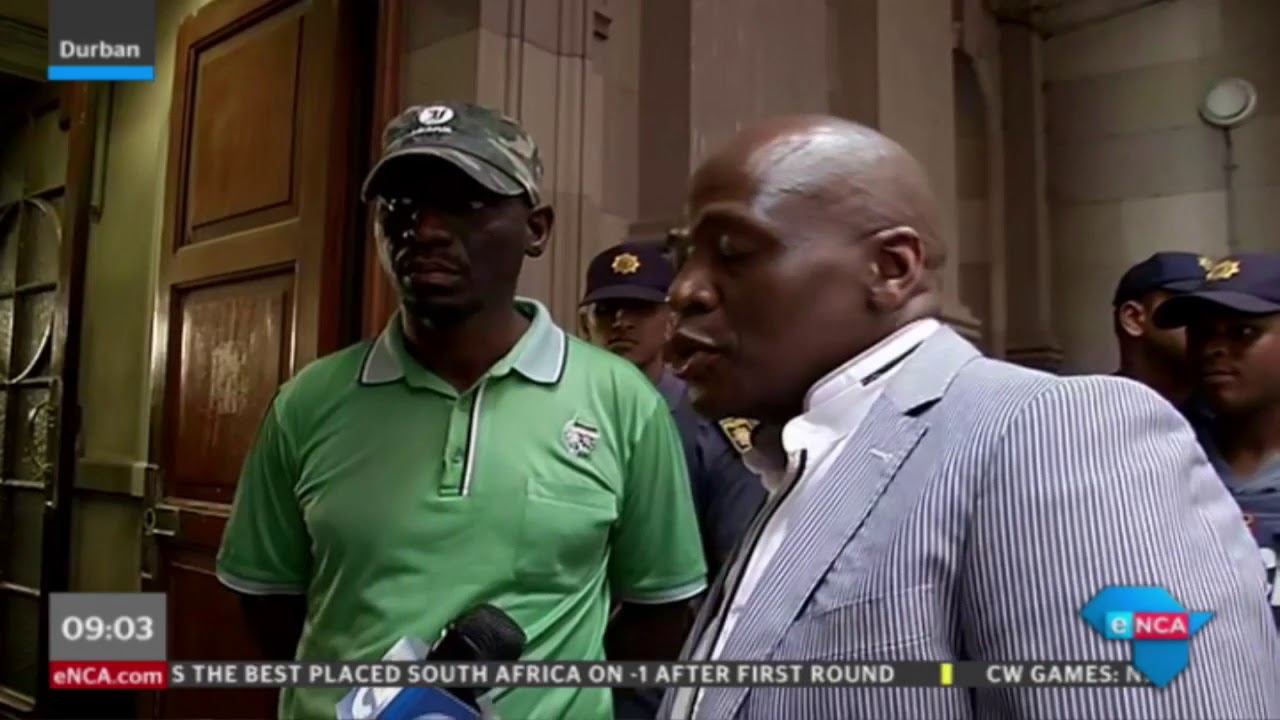 #ZumaCharges - Hlaudi Motsoeneng at court