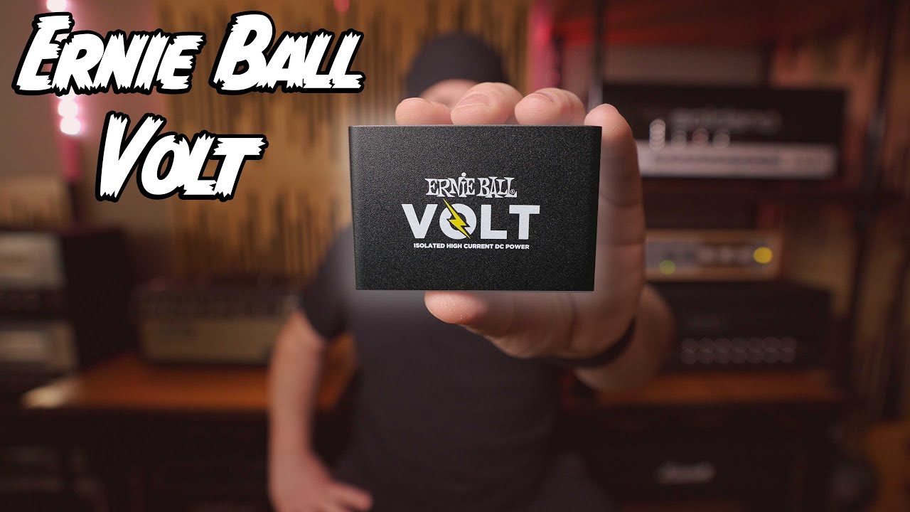 SO TINY! Ernie Ball Volt Power Supply!