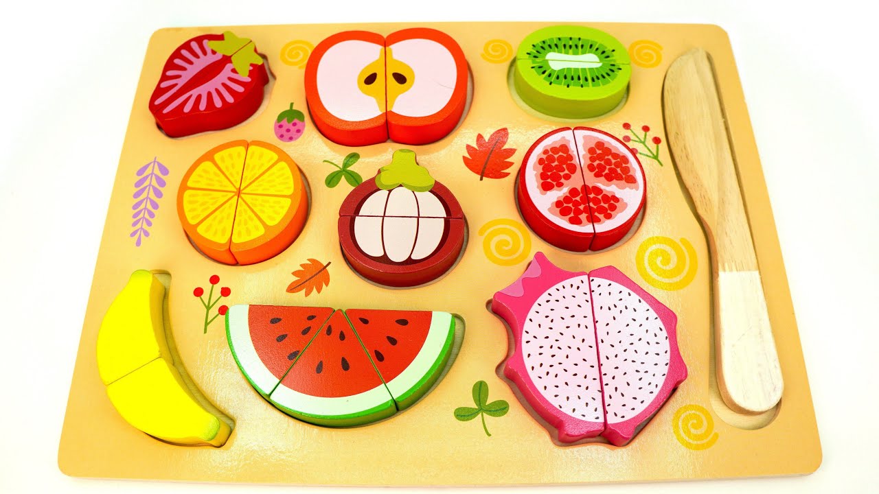 Fruit Puzzle | Find The Missing Pieces Activity | VIDEO FOR TODDLERS