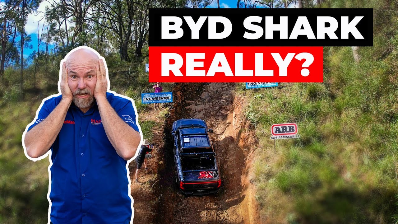 BYD Shark vs 49 degree Hill Climb, Beer O'Clock Hill