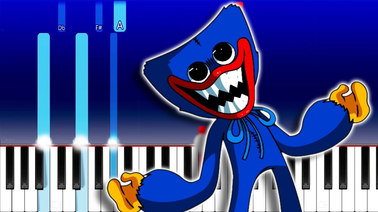 Friday Night Funkin' - Vs Huggy Wuggy - PHASE 2 (Piano Tutorial)