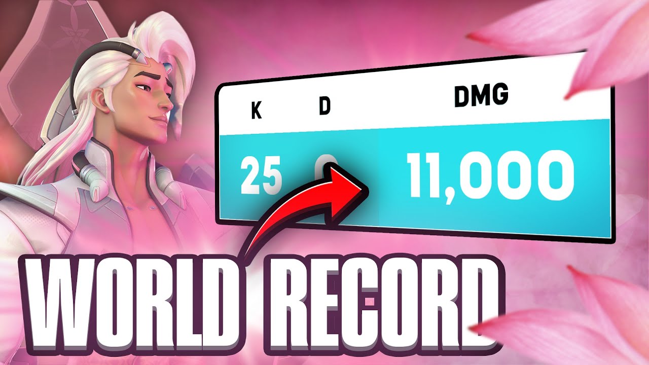 OUTDAMAGING my DPS on LIFEWEAVER (World Record) - Overwatch 2
