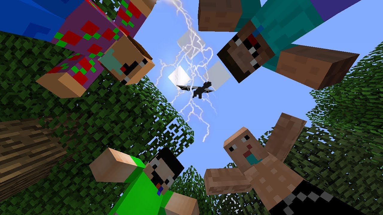 EL REENCUENTRO DE LOS NOOB  MINECRAFT TROLL