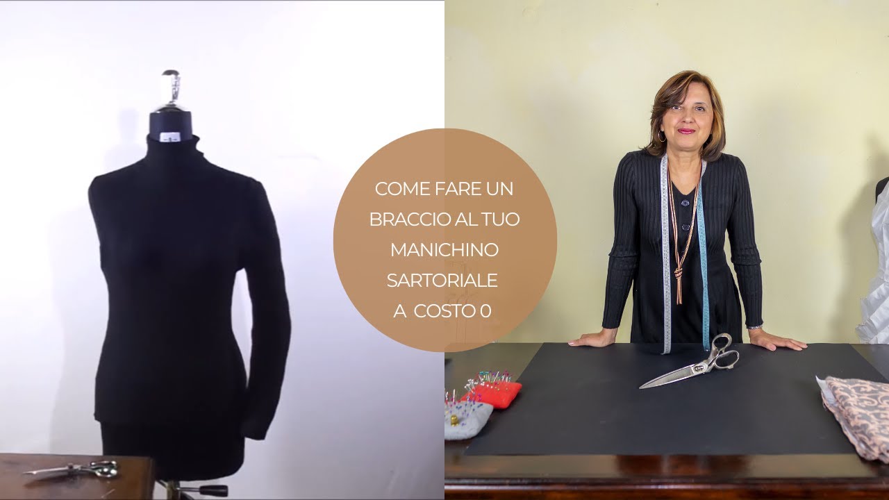 Come fare un braccio al tuo manichino sartoriale a costo 0
