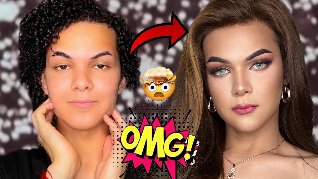 Viral MALE TO FEMALE transformation 🤩 🤩🔥😍