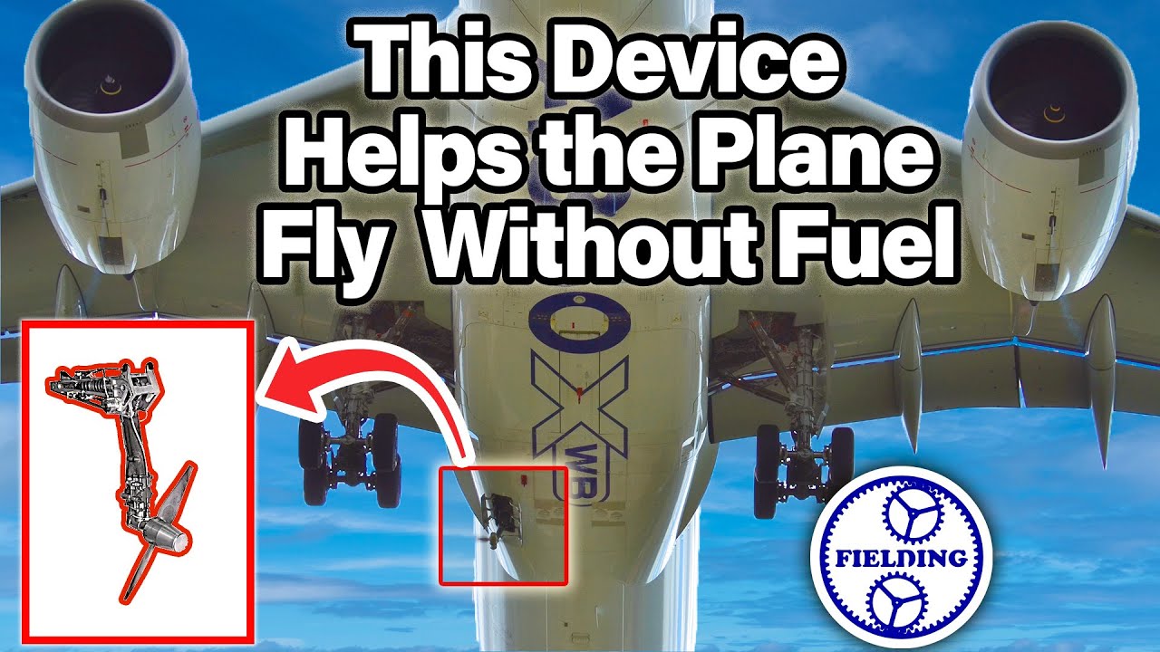 The RAM Air Turbine. How Planes Continue to Fly Without Fuel