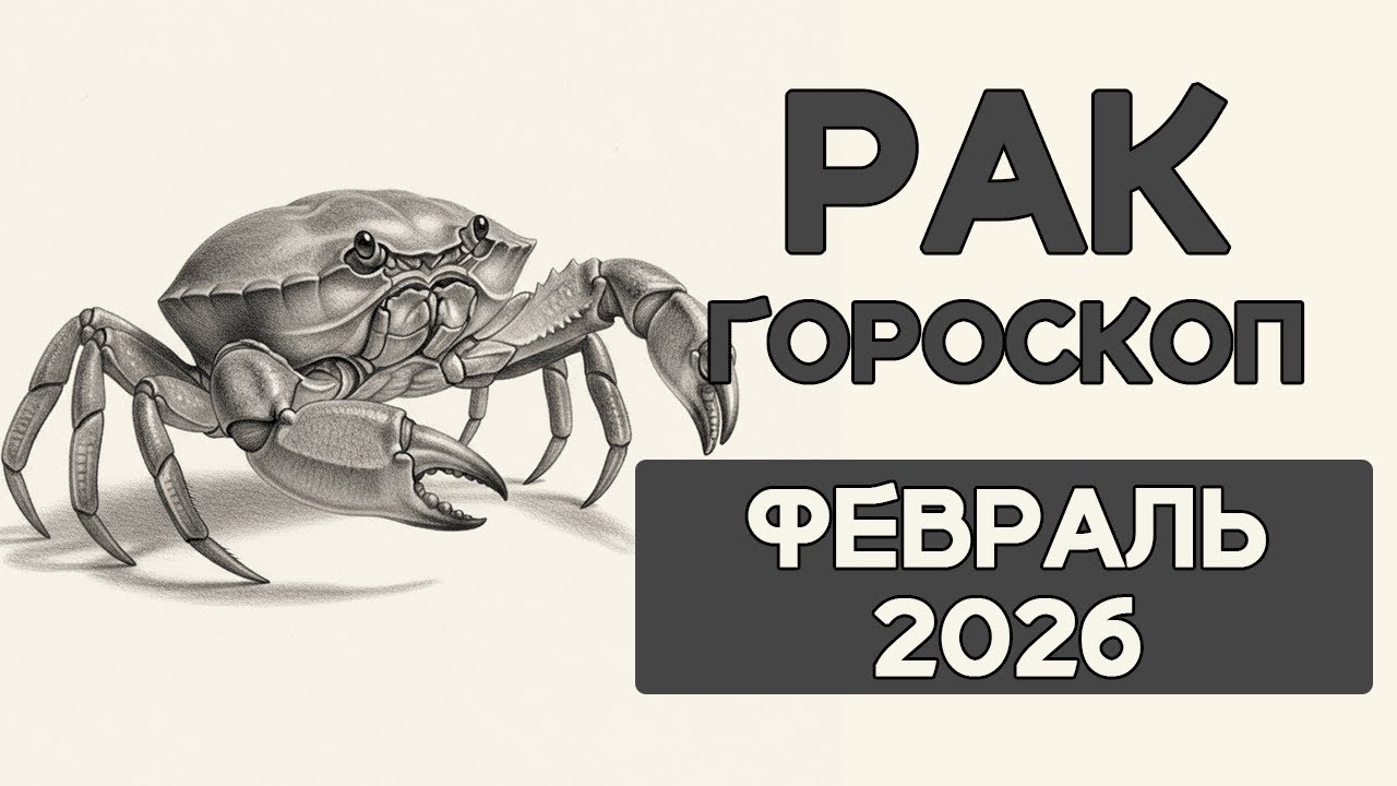 РАК - ГОРОСКОП на ФЕВРАЛЬ 2026