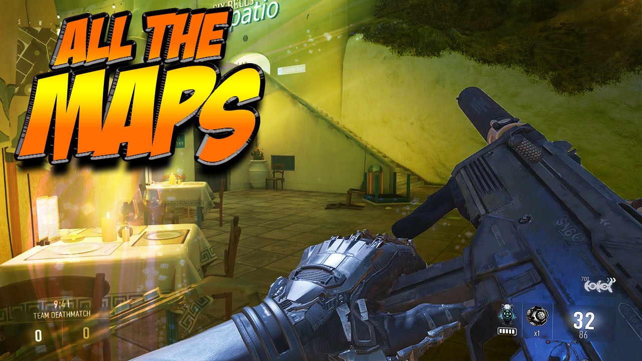 COD Advanced Warfare - ALL MAPS WALKTHROUGH