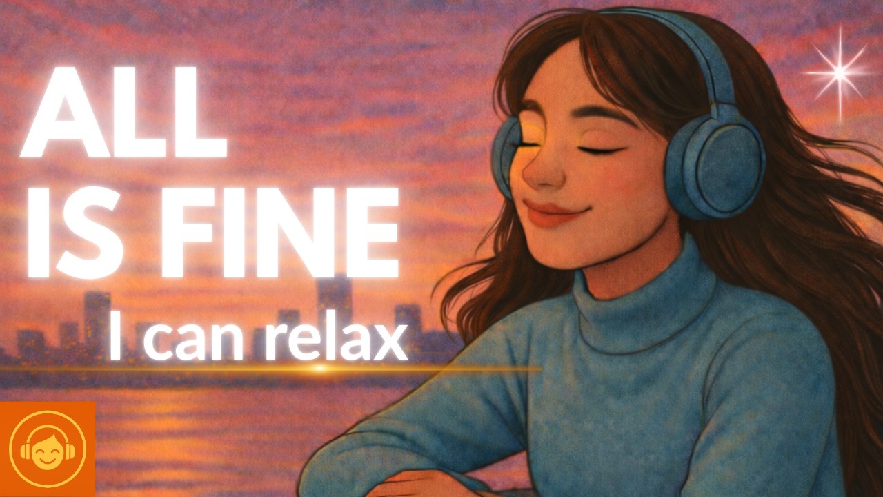 EVERYTHING IS OK - Fell Good Affirmations to Relax & Trust ( Uplifting House Music)