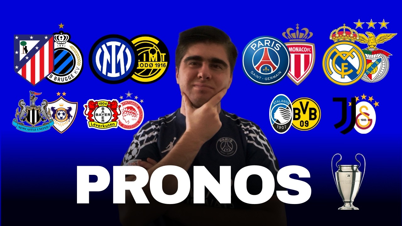 MES PRONOSTIQUES DE LA LIGUE DES CHAMPIONS DES BARRAGES RETOUR