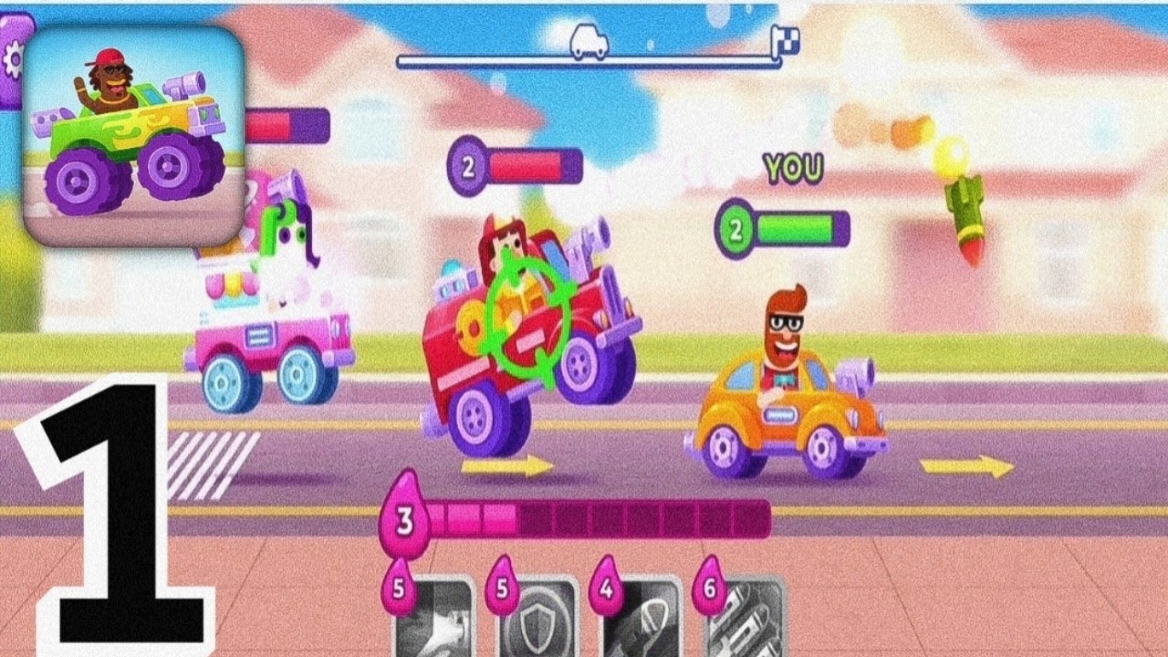 Racemasters - Сlash of Сars - Gameplay Walkthrough Part 1 (iOS, Android)