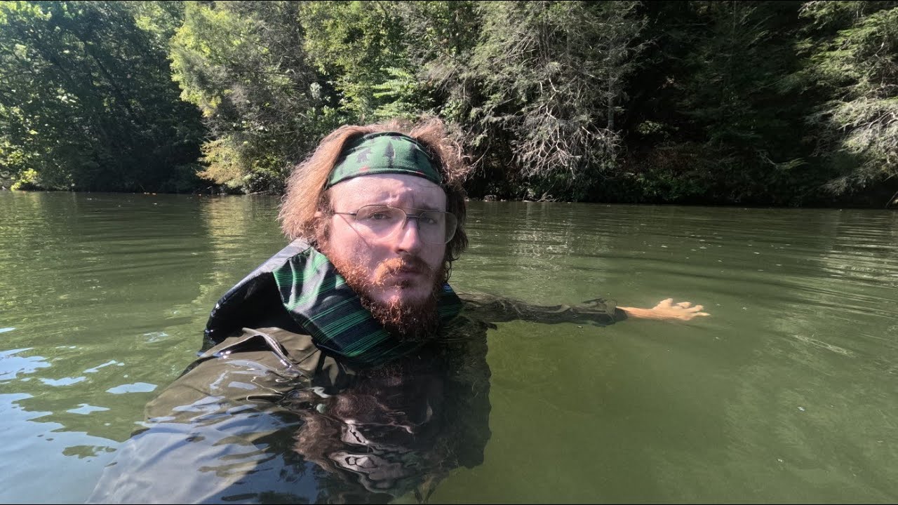 Swimming To An Abandoned Appalachian Village