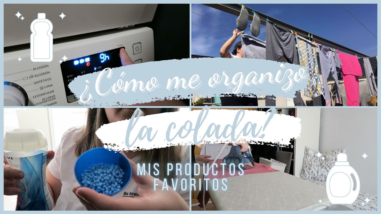 🧺 &iquest;C&oacute;mo me organizo la colada? 💦 PRODUCTOS FAVORITOS 🧼 | TIPS PARA AHORRAR LUZ 💡