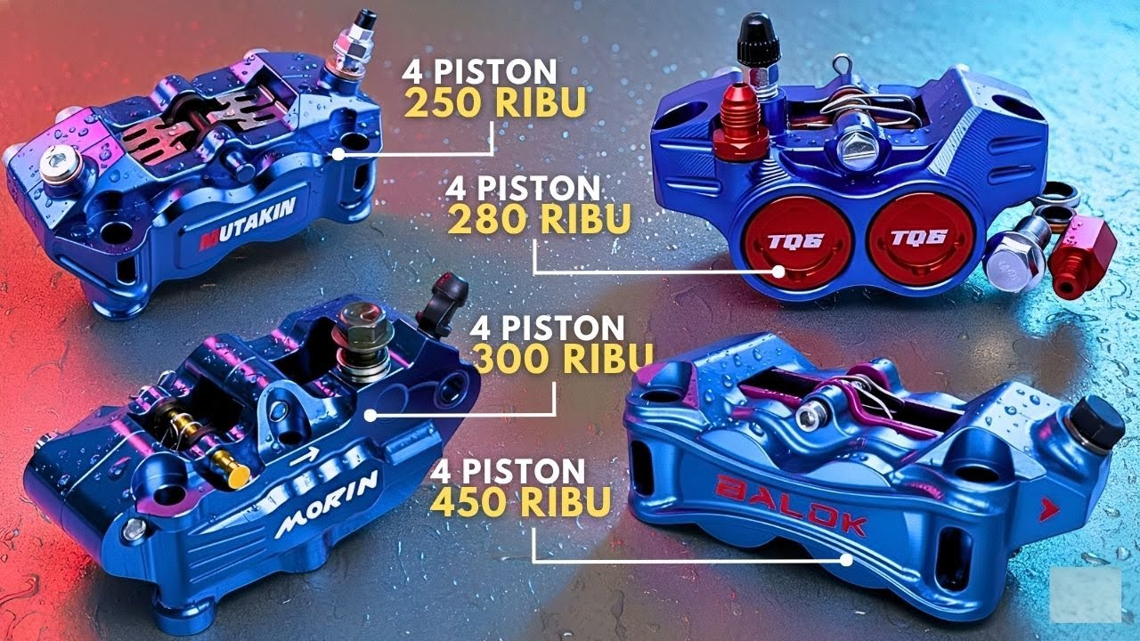 RILL CUY NO KW KW‼️10 Kaliper Murah Dari Brand Yang Jarang Di Ketahui Orang, 4 piston 250 Ribu🤔⁉️