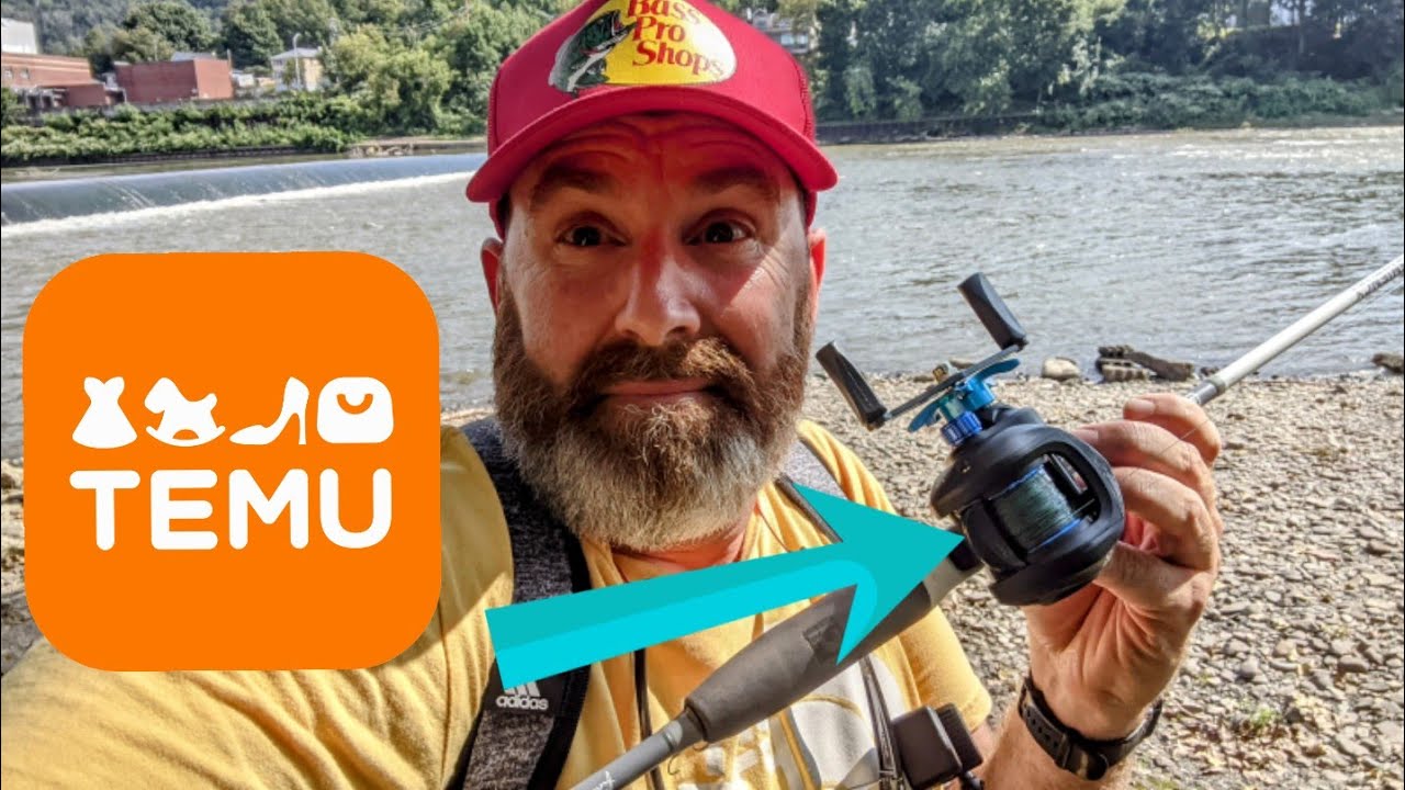 We Bought a $9.00 Bait Cast Reel on Temu.  There's No Way This Thing Works, Right?