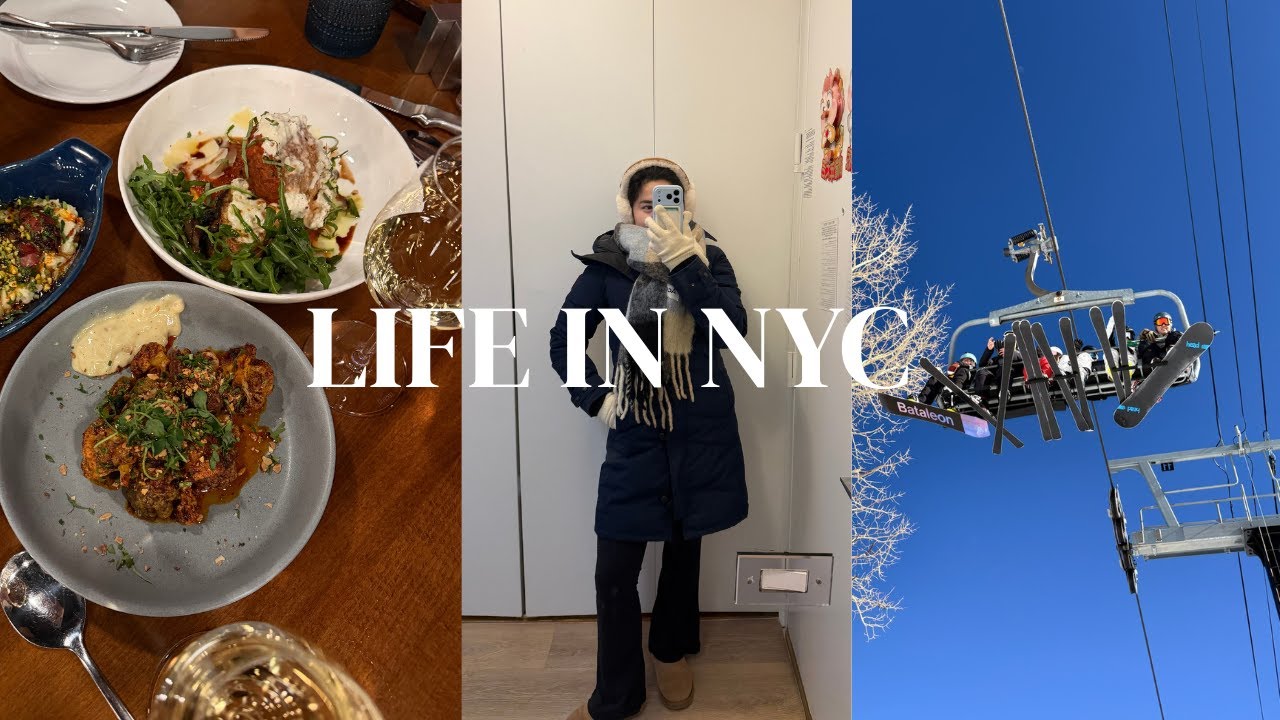 Life in NYC | Park City Ski Trip, $3 Boba, Labubu Unboxing