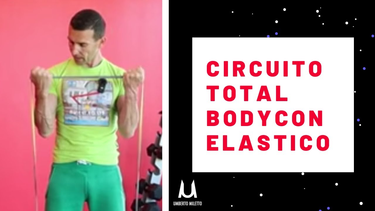 Circuito total body con elastico da fare ovunque