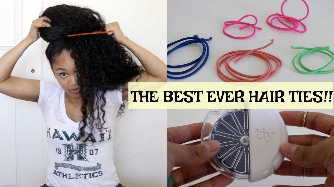 The TIY life Hair Tie Review | How to use it