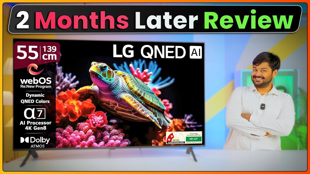📺LG QNED 55” Smart TV 🛋️ | Honest 2 Months Later Review⚡