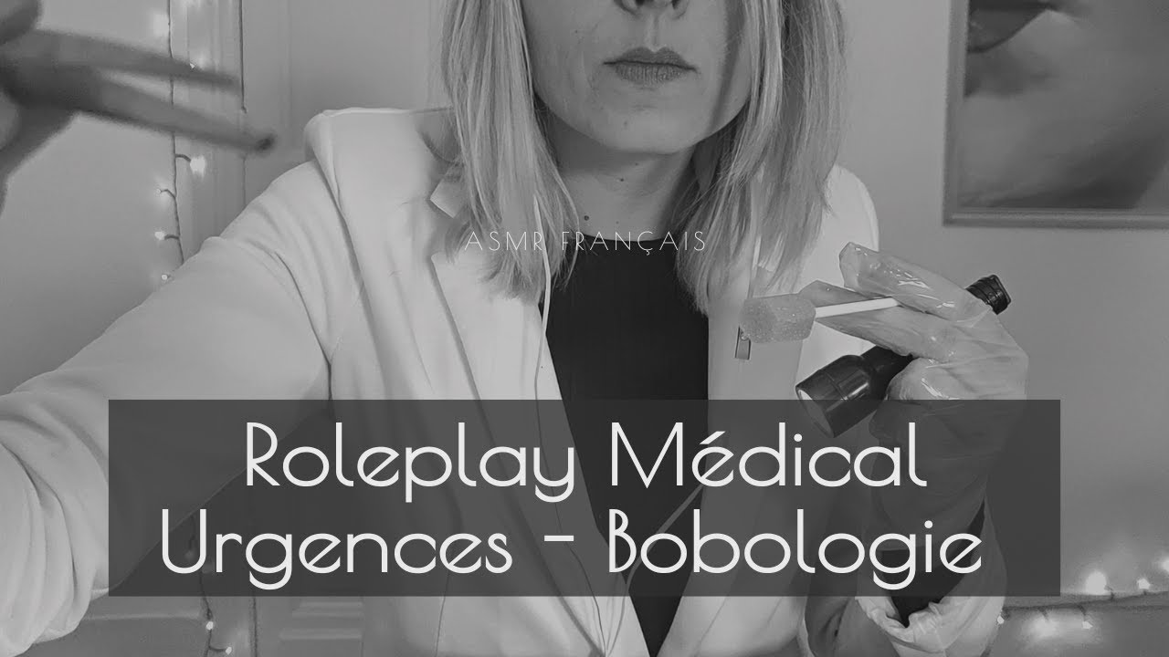 ASMR Français 🎙️ I Roleplay Médecin - Doctor 🩹 Urgences après une chute : Check-up, examen, soins...