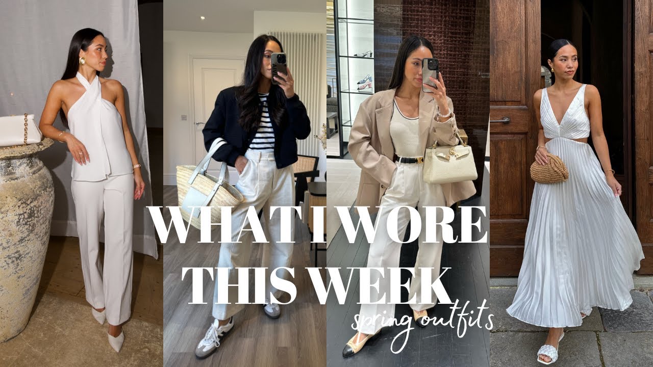 WHAT I WORE THIS WEEK | spring outfits, Cotswolds stay, casual outfits