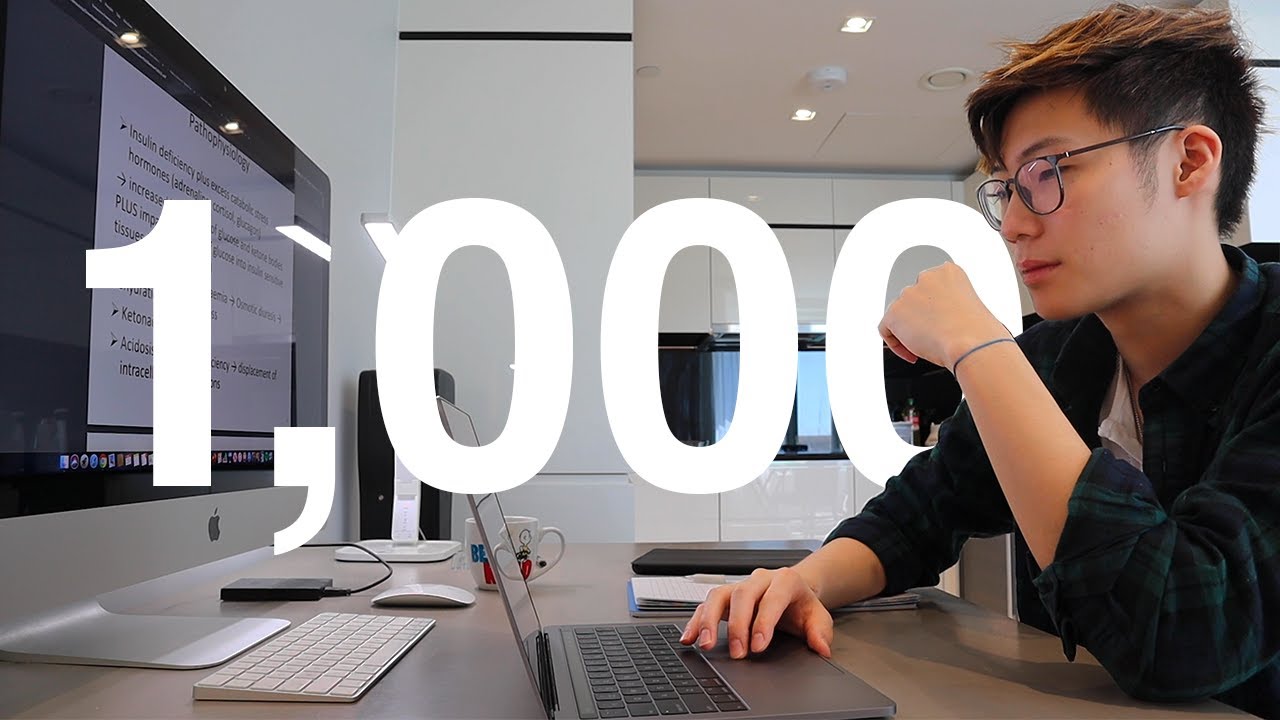 How I Studied 1,000+ Hours for My Medical School Finals