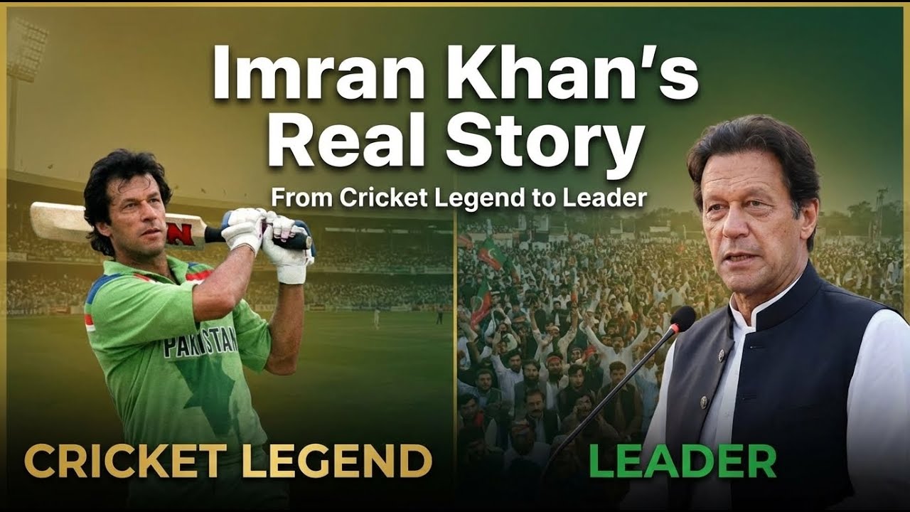 Imran Khan’s Real Story : From Cricket Legend to Leader