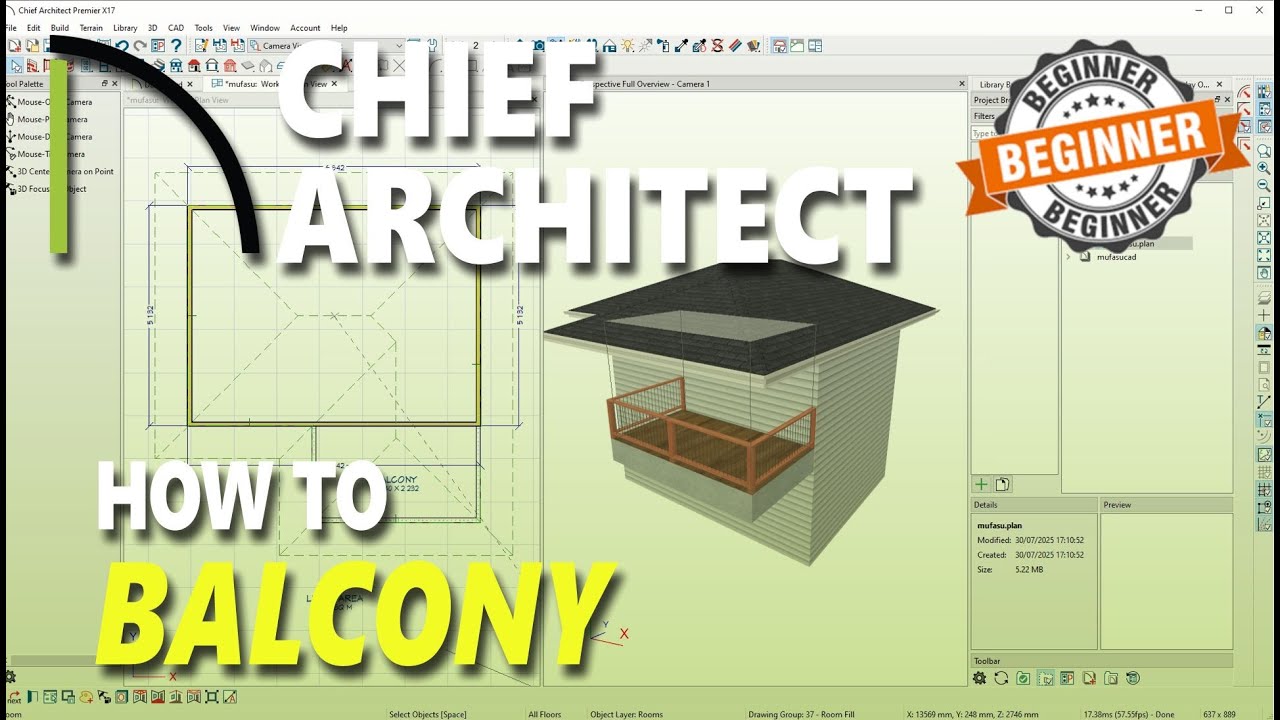 Chief Architect How To Balcony