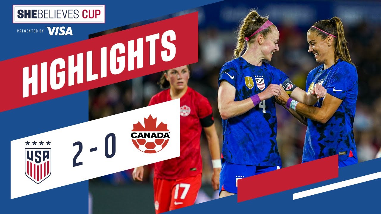 2023 SheBelieves Cup | USWNT vs. Canada: Highlights - Feb. 16, 2023