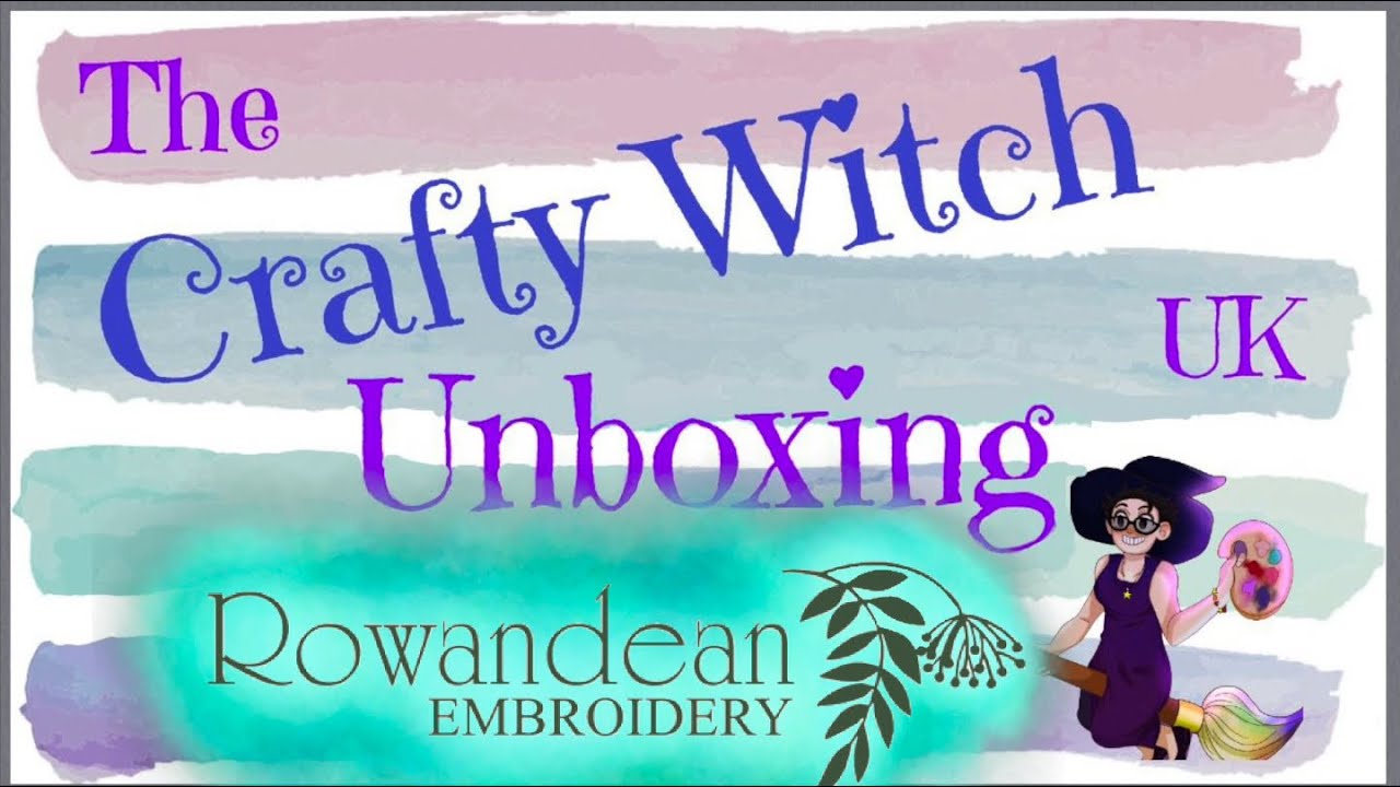 This embroidery looks like a painting! | Unboxing @rowandeanembroidery