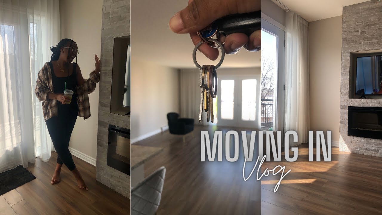MOVING VLOG! MOVING INTO MY NEW HOUSE MONTREAL, CANADA