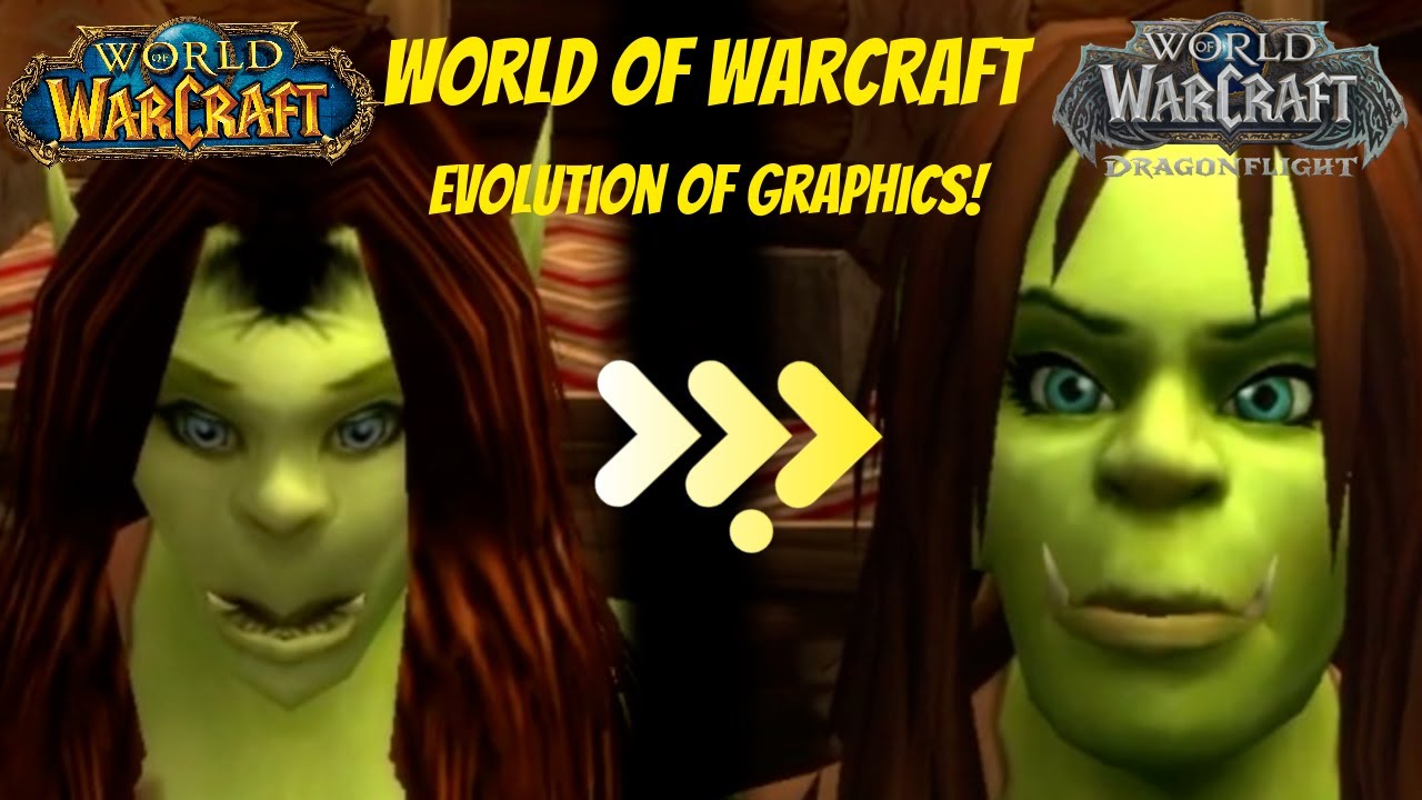Classic vs. Modern WoW: Evolution of Character Models and Animations!