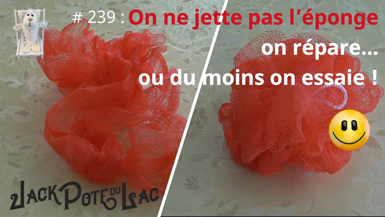 # 239: On ne jette pas l'éponge, on répare...ou du moins on essaie !