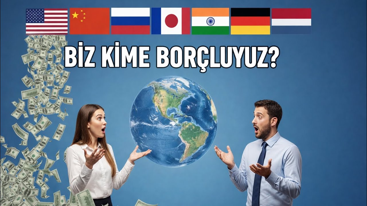 D&uuml;nyadaki Her &Uuml;lke Bor&ccedil;lu Ama Kime?  Every country in the world is in debt, but to whom?