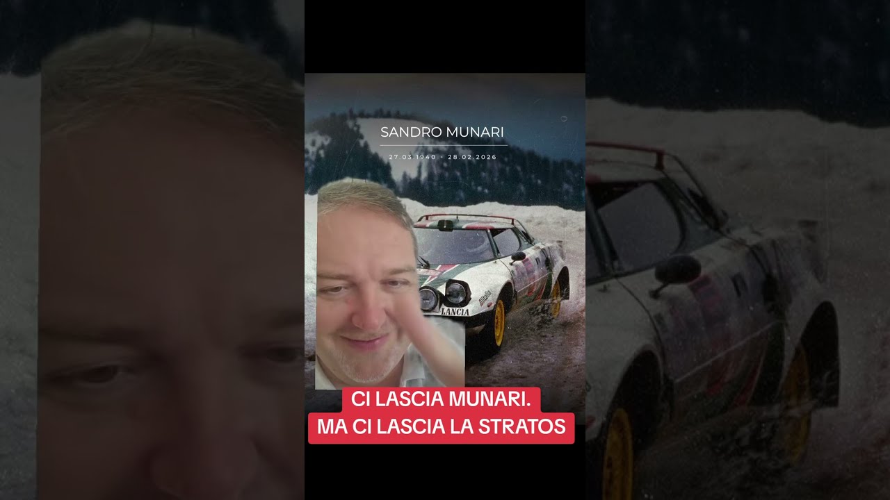 CI LASCIA MUNARI...E CI LASCIA LA STRATOS!