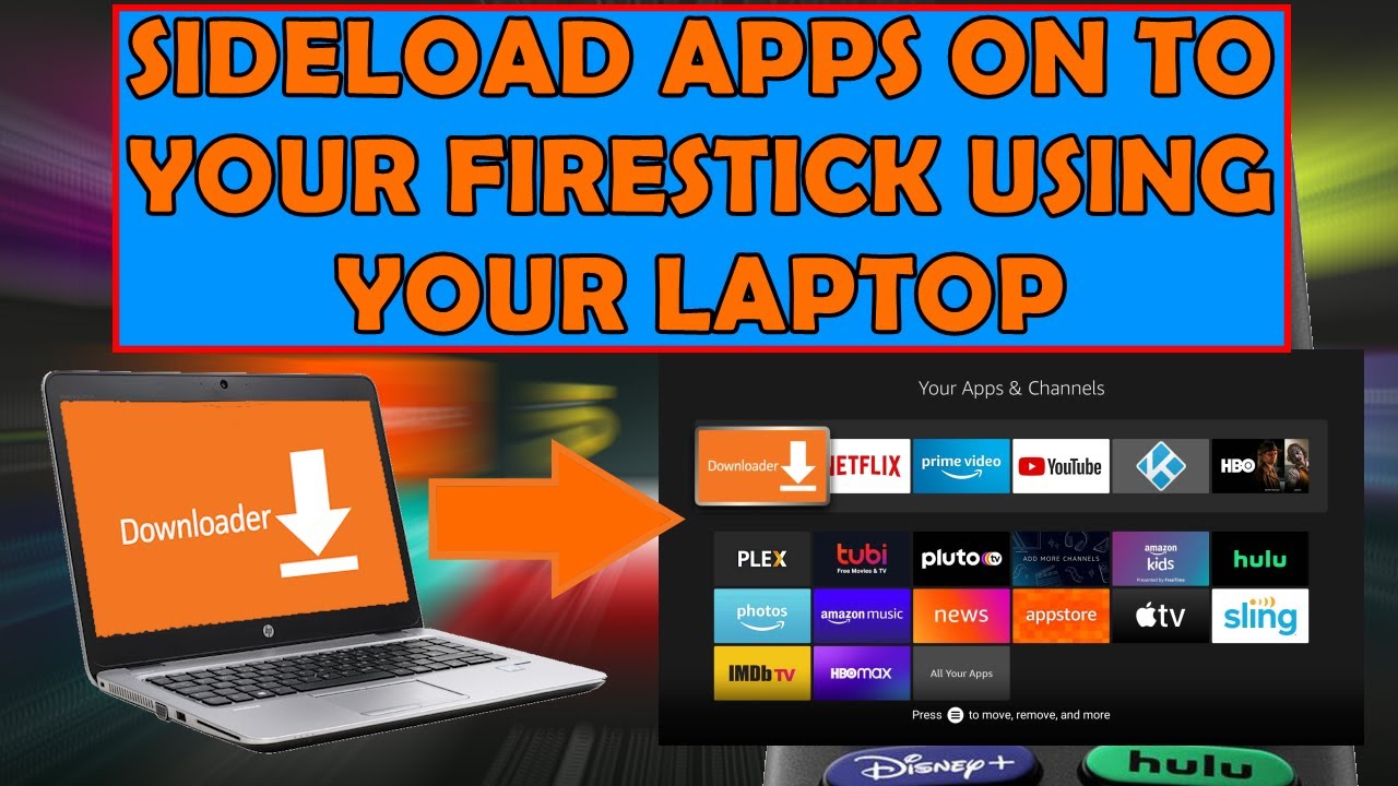 ✅ Sideload Apps On To Your Firestick Directly From Your Laptop! - If Downloader is not available ✅