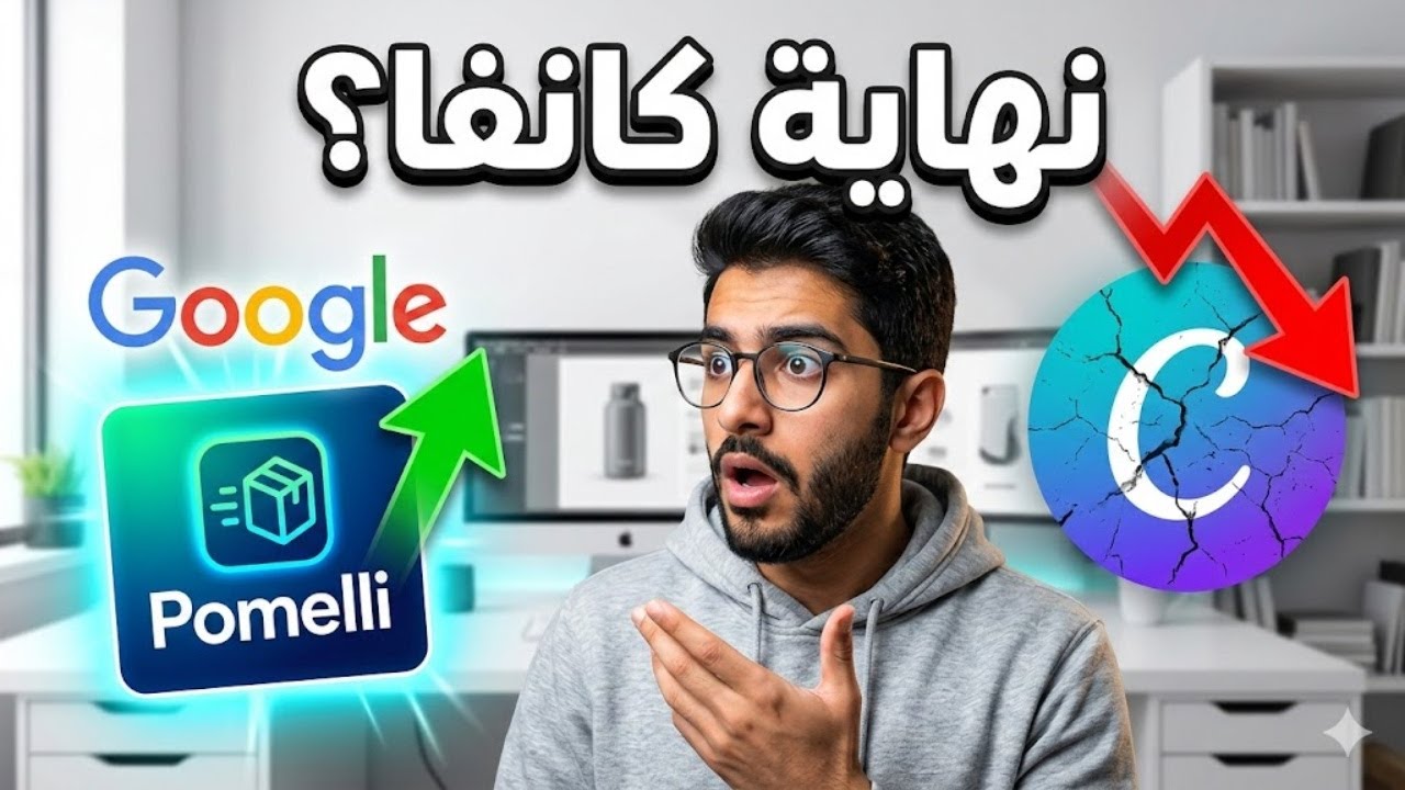 وداعاً كانفا! أداة Pomelli من جوجل لتصميم وتحريك المنتجات بضغطة زر