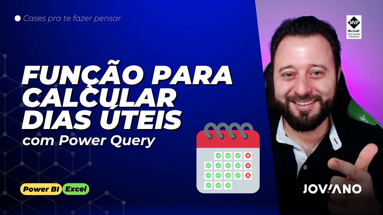 CALCULAR DIAS ÚTEIS NO POWER QUERY - com função personalizada