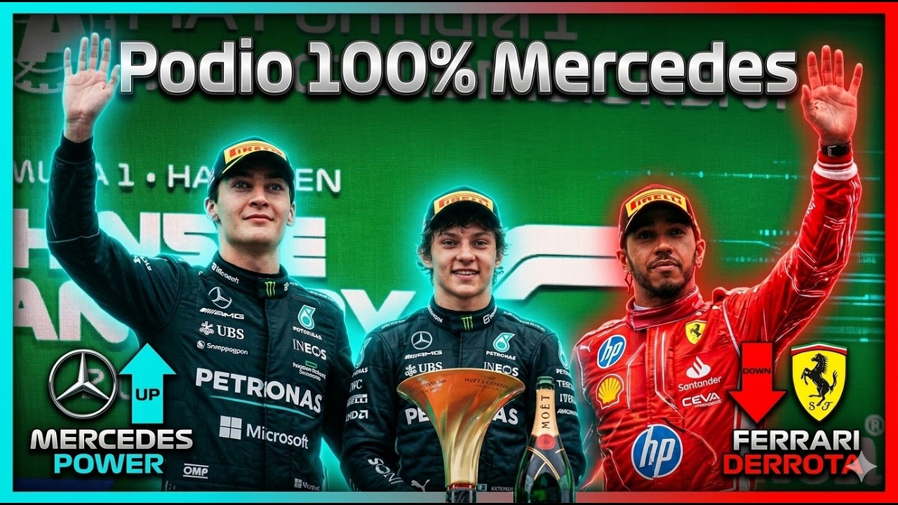 GP China F1 2026: Mercedes IMPARABLE, McLaren en CRISIS y Hamilton hace HISTORIA