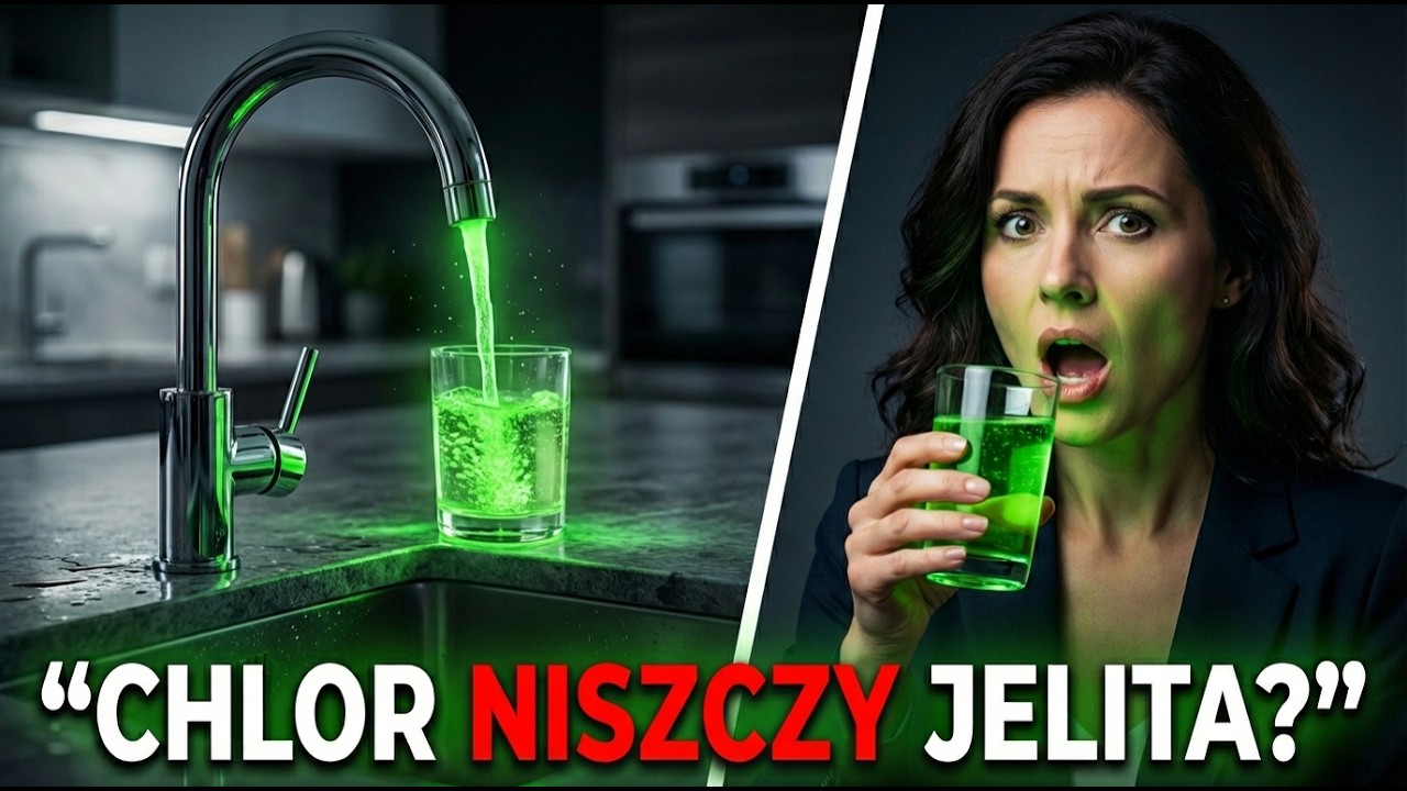 ZAB&Oacute;JCZY CHLOR? Czy woda z kranu niszczy Twoje jelita? (i jak to naprawić)
