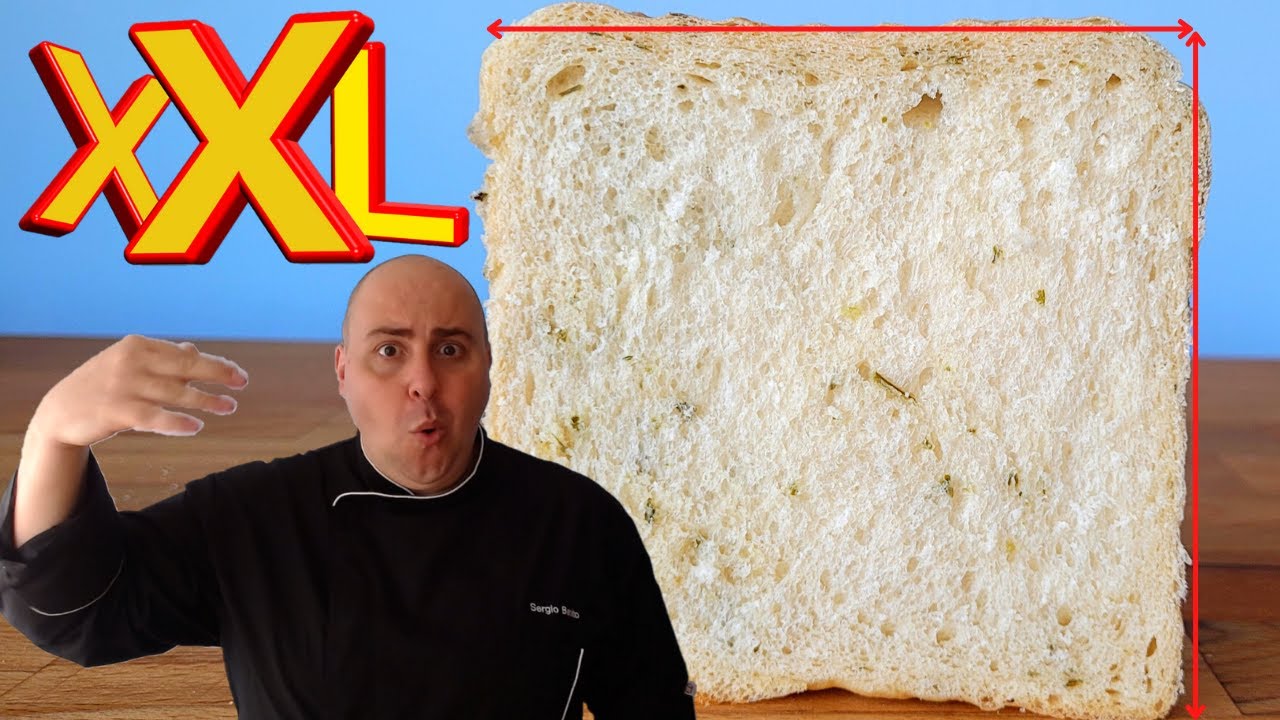 ✅PAN DE MOLDE XXL🍞(Sólo 5 INGREDIENTES) Receta ¡FÁCIL y SANA! 100% vegano (SIN AMASAR Y SIN AZÚCAR)🔝