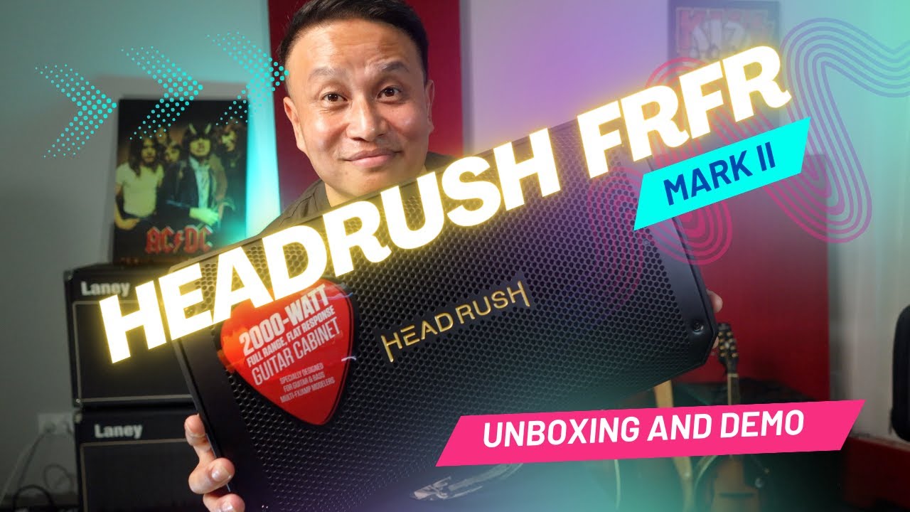 HeadRush FRFR-108 MKII - Unboxing | Demo | Review |