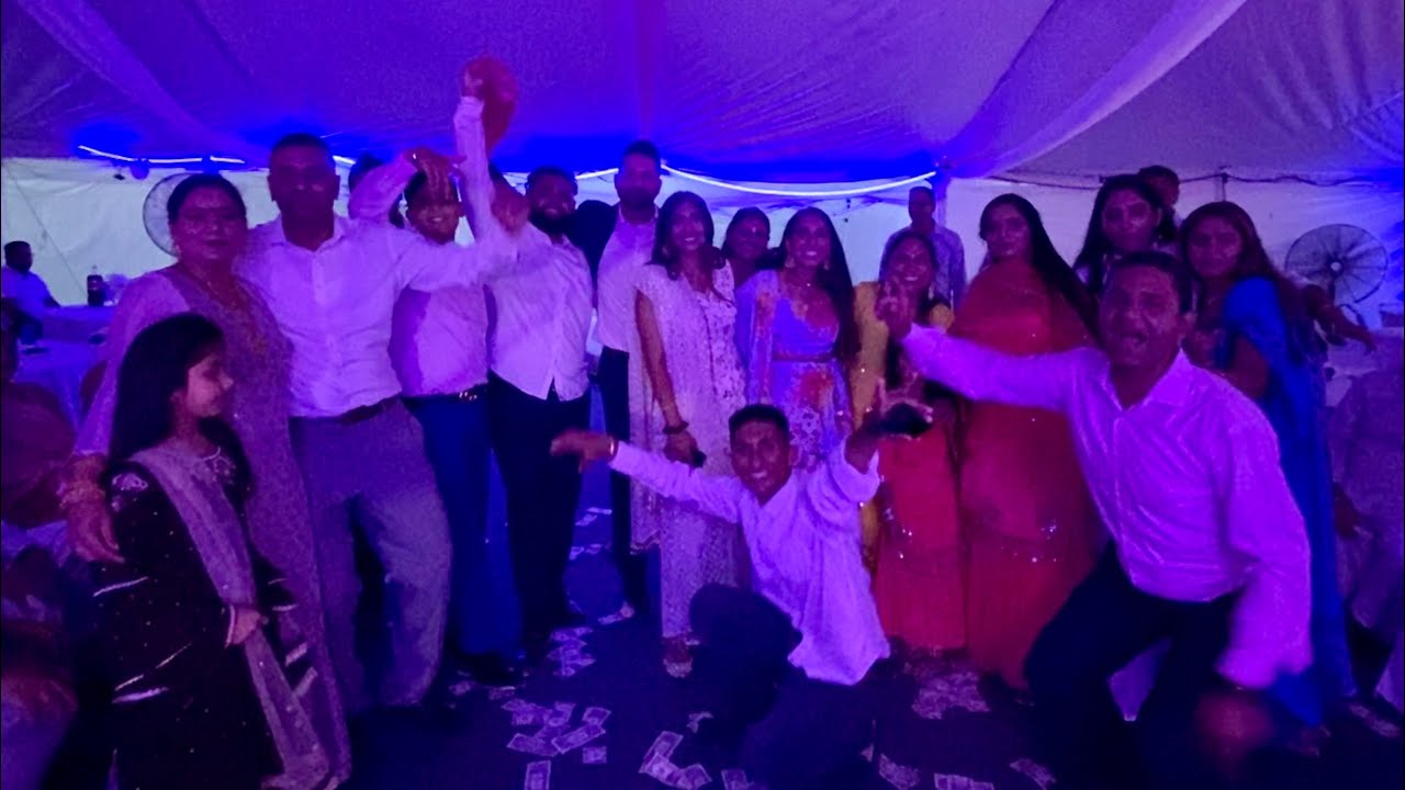 Punjabi backyard Party, Money flying everywhere | Simranjeet Patwalia